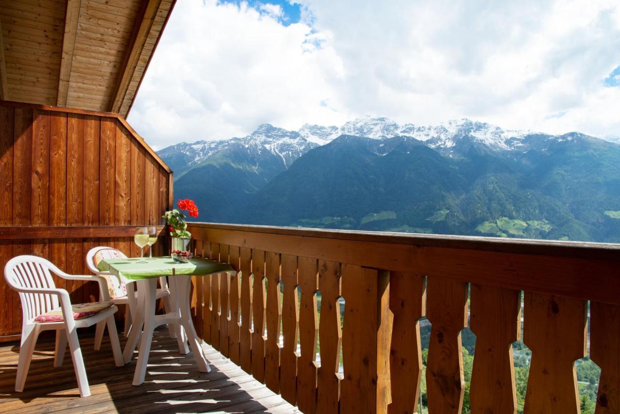 B & B Apartments Ortlerblick Sluderno Bagian luar foto
