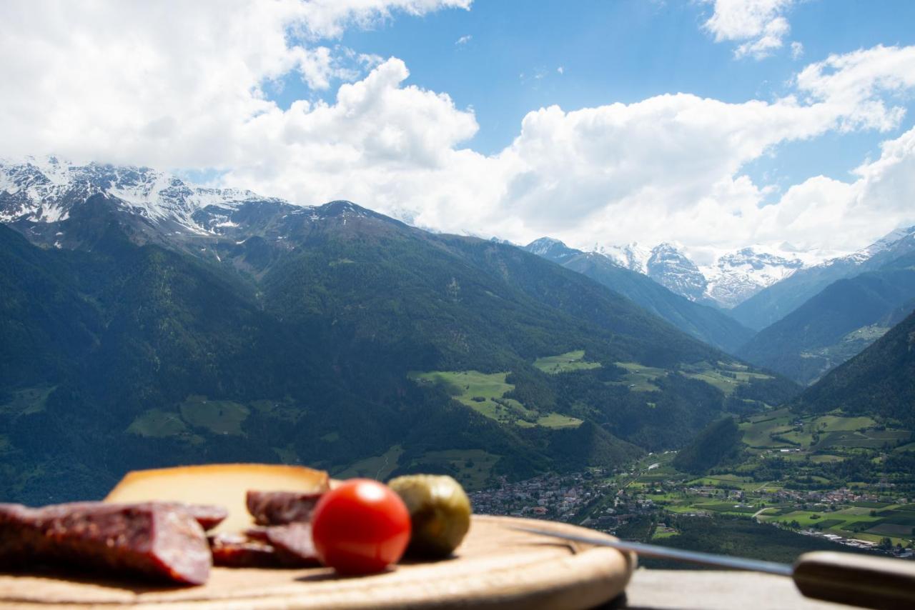 B & B Apartments Ortlerblick Sluderno Bagian luar foto