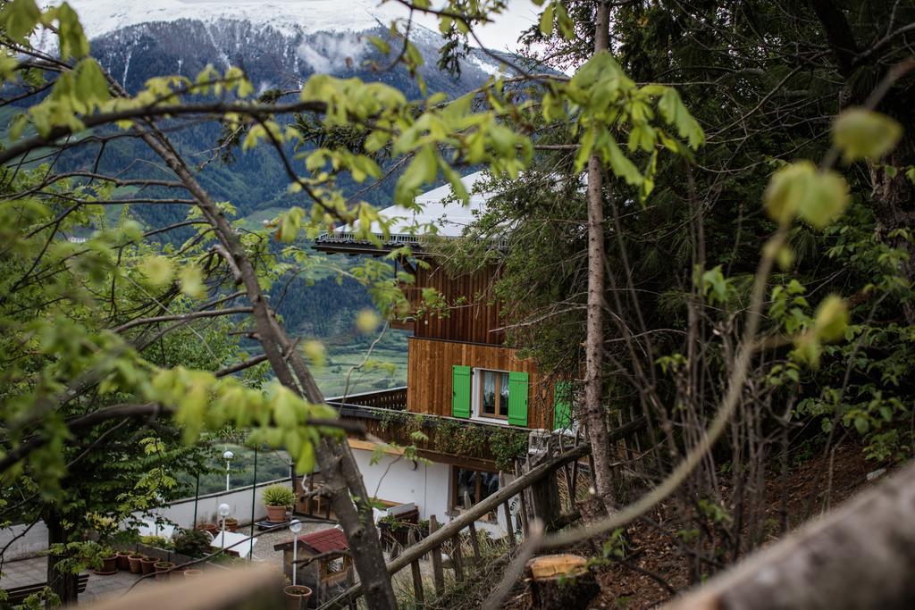 B & B Apartments Ortlerblick Sluderno Bagian luar foto