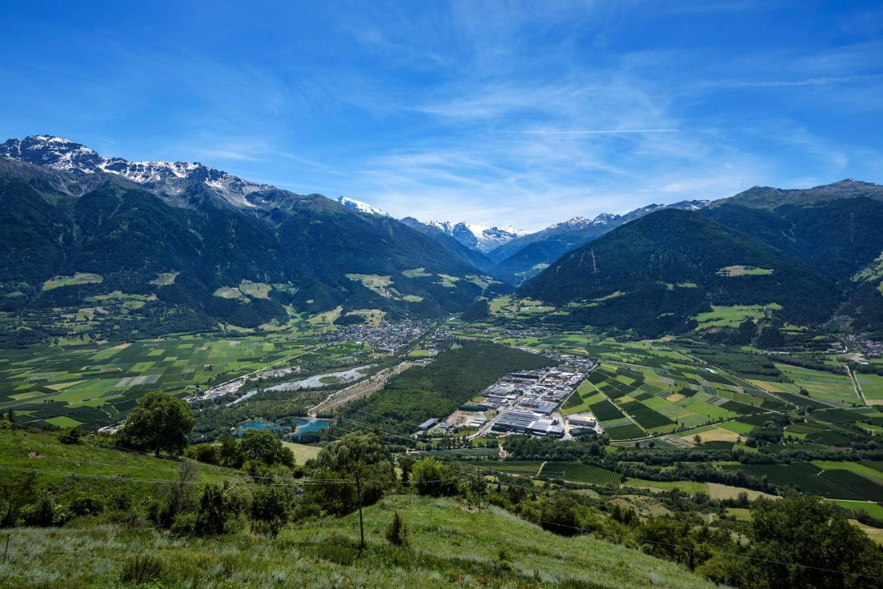 B & B Apartments Ortlerblick Sluderno Bagian luar foto